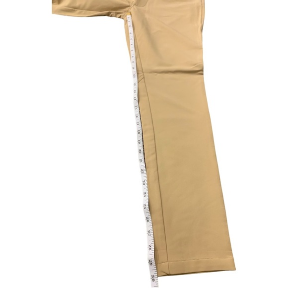 Zyia Active Pants Men’s Size Small Camel Khaki Stretch Pockets - Picture 3 of 7